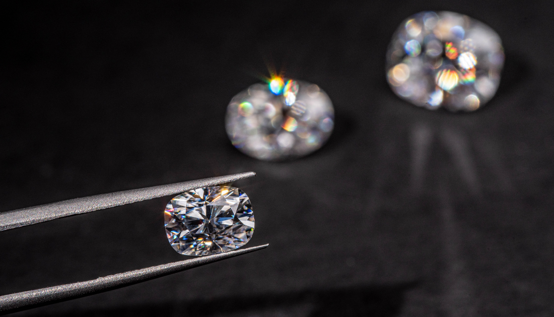 Does D-Color Moissanite actually look too bright to be a real diamond?