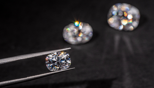 Does D-Color Moissanite actually look too bright to be a real diamond?